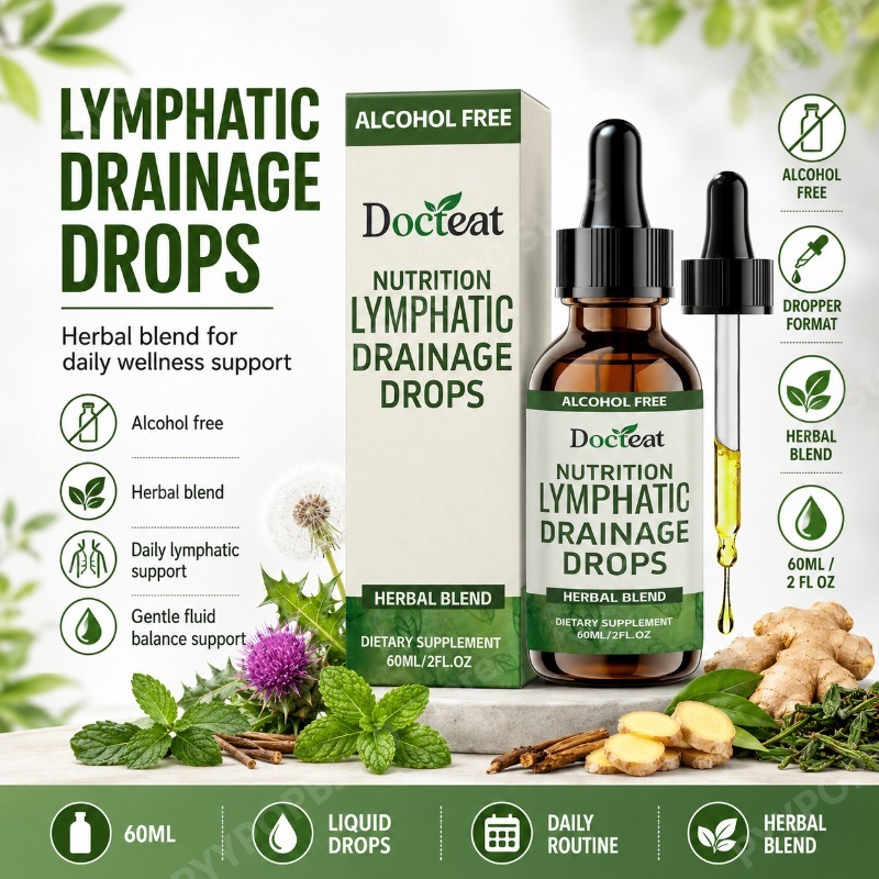 Herbal Wellness Liquid - قطرات الأعشاب للصحة العامة خالية من