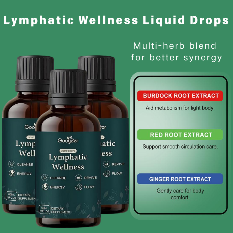 Herbal Wellness Liquid - 60 مل من قطرات دعم الجهاز