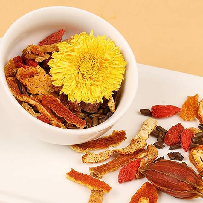 شاي أعشاب الهندباء والتوت الأس - مراجعة Wellness Herbal Tea Blends وسعره