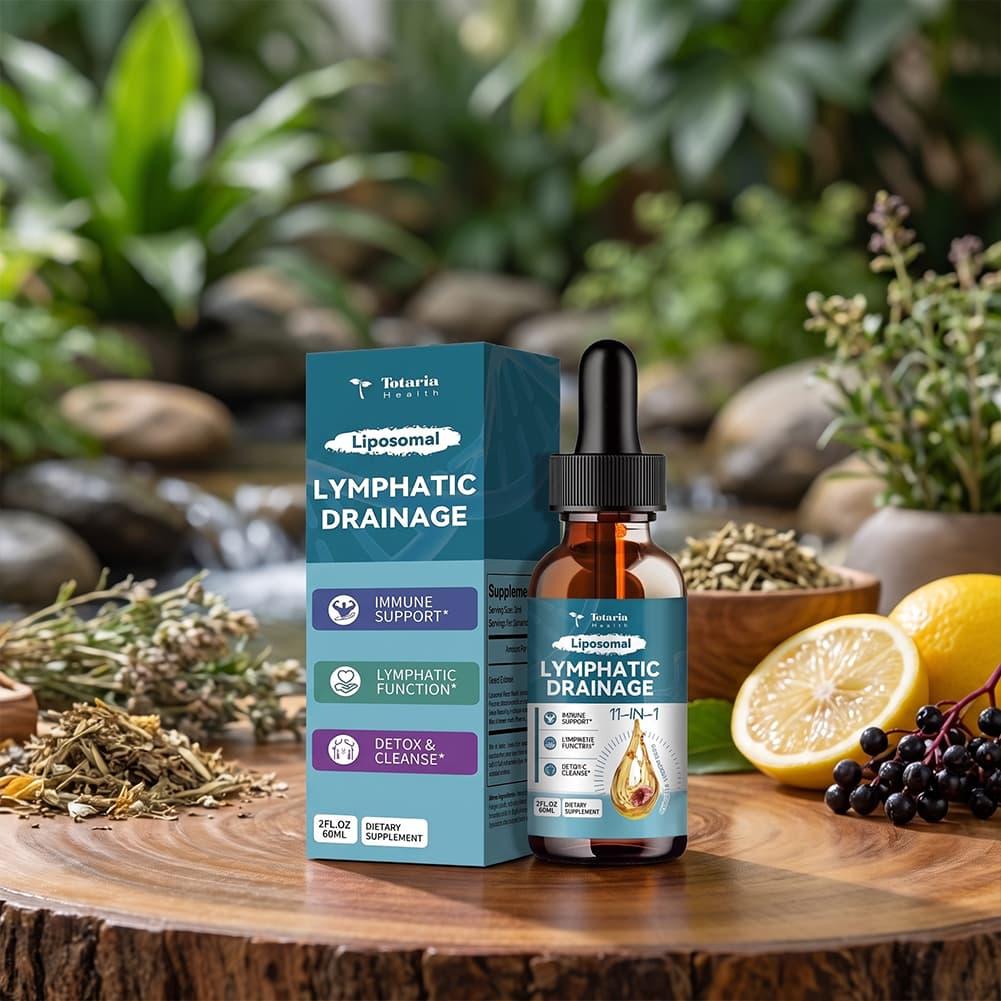 قطرات التصريف اللمفاوي الليبوز - مراجعة Herbal Wellness Liquid وسعره