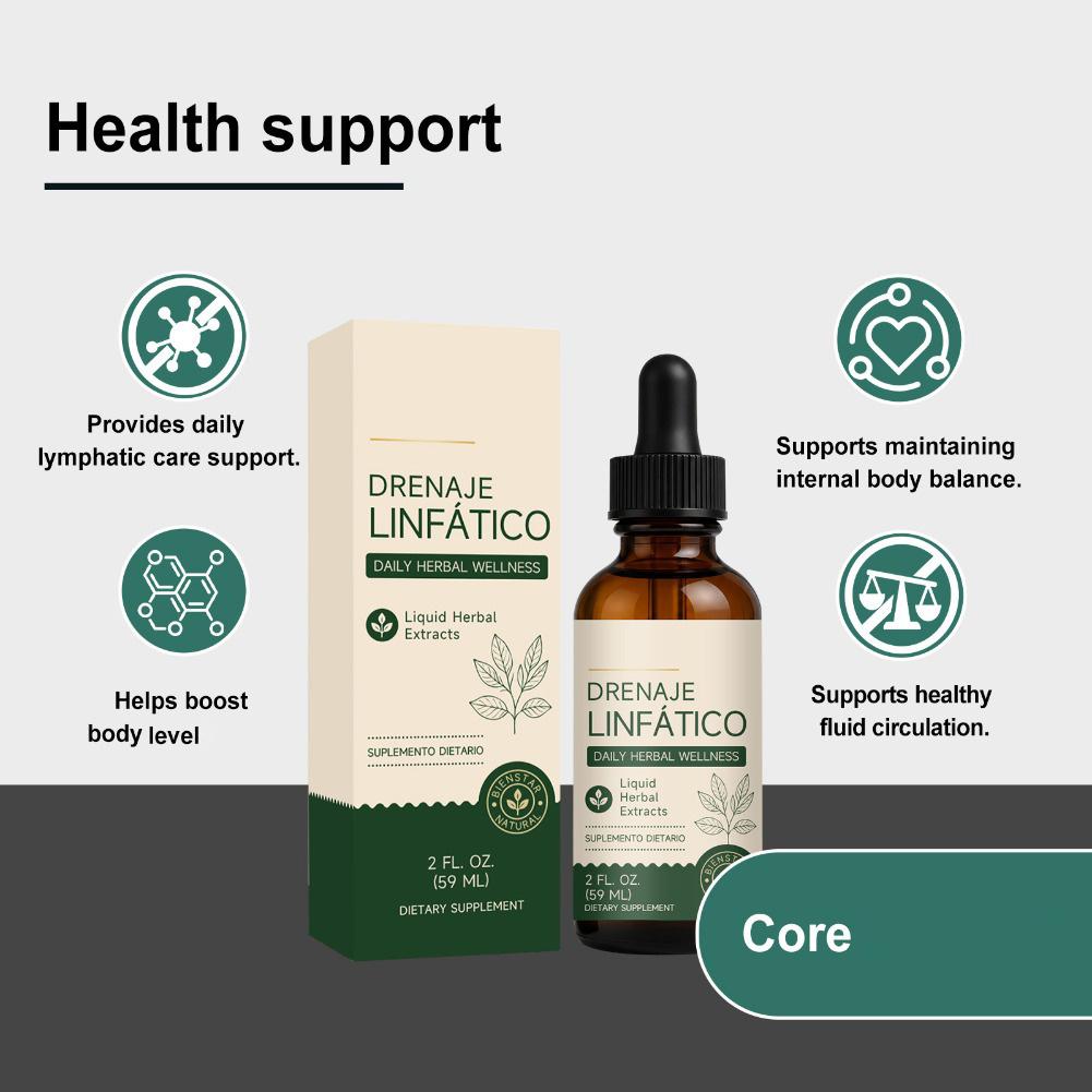 59 مل قطرات تفريغ ليمفاوي طبيع - مراجعة Herbal Wellness Liquid وسعره